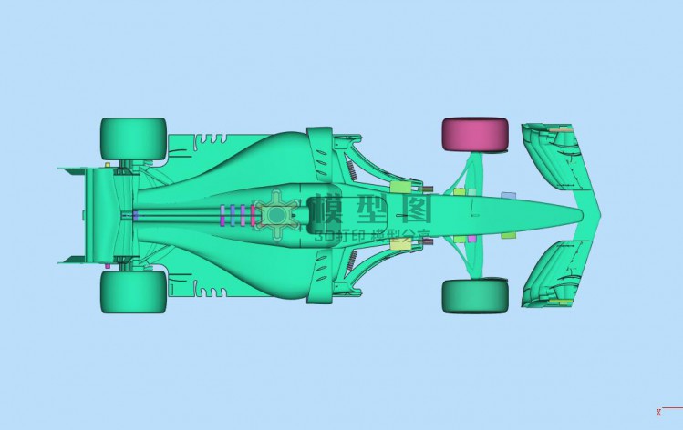 F1 2018概念车模型