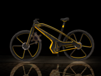 奥迪自行车模型